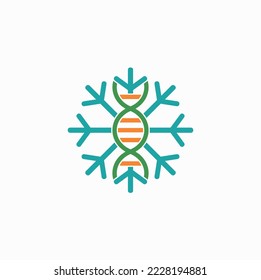 symbol of non gmo product, frozen food, vector art.