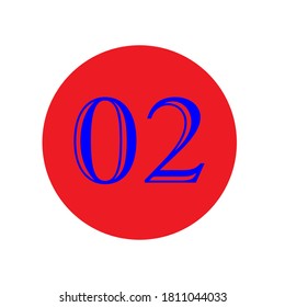symbol number icon vector design illustration