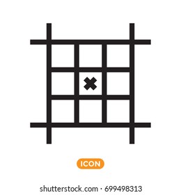 Symbol of object. Vector icon of Transformation Action