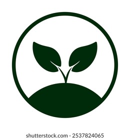 symbol for organic products isolated