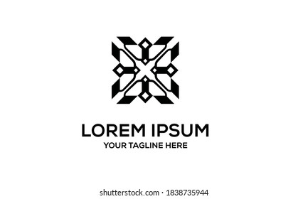 Symbol Ornament Vector Logo Design Template