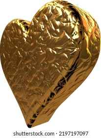 Symbol as an outline of a heart