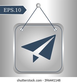 symbol paper plane