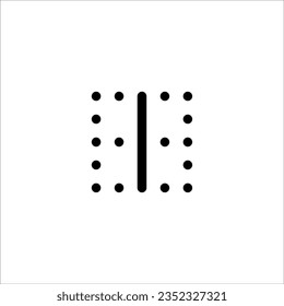 symbol paragraph word design illustration Vector Icon