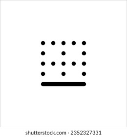 symbol paragraph word design illustration Vector Icon
