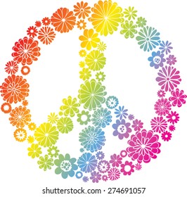 Peace Sign Flowers Images, Stock Photos & Vectors | Shutterstock