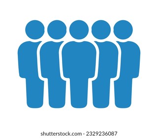 Symbol, people icon. vector file.