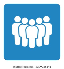 Symbol, people icon. vector file.