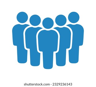 Symbol, people icon. vector file.