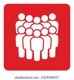 Symbol, people icon. vector file.