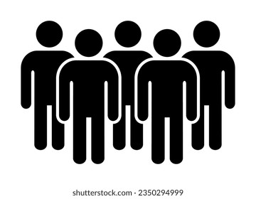 Symbol, people icon. vector file.