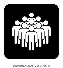 Symbol, people icon. vector file.