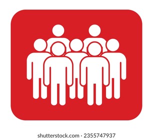Symbol, people icon. vector file.