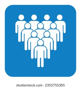 Symbol, people icon. vector file.