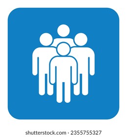 Symbol, people icon. vector file.