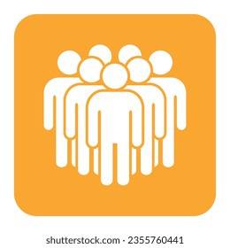 Symbol, people icon. vector file.