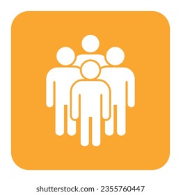 Symbol, people icon. vector file.