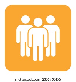 Symbol, people icon. vector file.