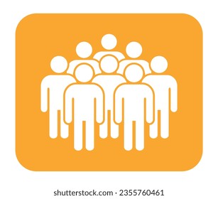 Symbol, people icon. vector file.
