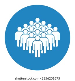 Symbol, people icon. vector file.