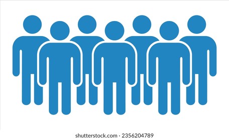 Symbol, people icon. vector file.