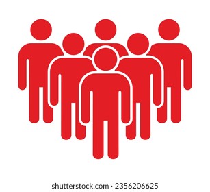 Symbol, people icon. vector file.