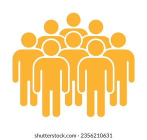 Symbol, people icon. vector file.