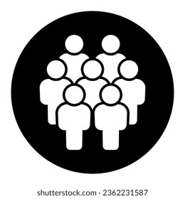 Symbol, people icon. vector file.