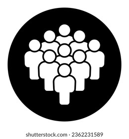 Symbol, people icon. vector file.