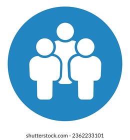 Symbol, people icon. vector file.