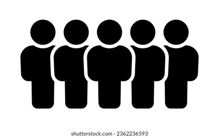 Symbol, people icon. vector file.