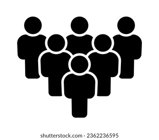 Symbol, people icon. vector file.