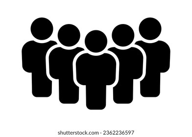Symbol, people icon. vector file.