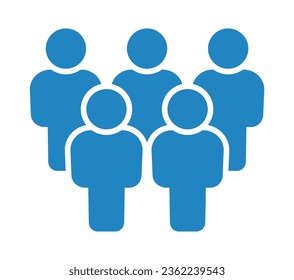 Symbol, people icon. vector file.