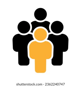 Symbol, people icon. vector file.