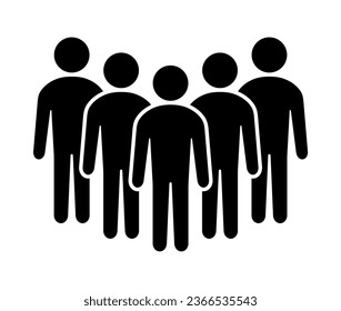 Symbol, people icon. vector file.