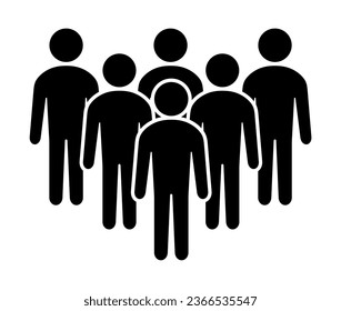 Symbol, people icon. vector file.