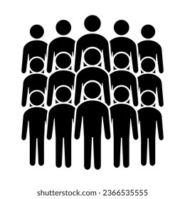 Symbol, people icon. vector file.