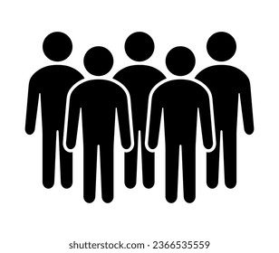 Symbol, people icon. vector file.