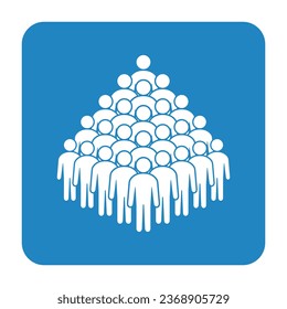 Symbol, Leute Symbol. Vektordatei.