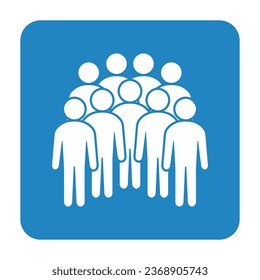 Symbol, people icon. vector file.