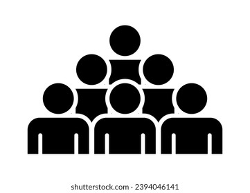 Symbol, people icon. vector file.
