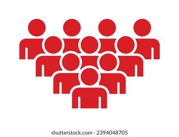 Symbol, people icon. vector file.