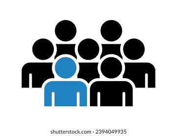 Symbol, people icon. vector file.