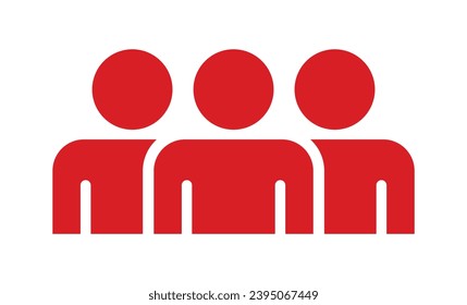 Symbol, people icon. vector file.