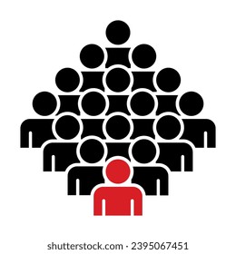 Symbol, people icon. vector file.