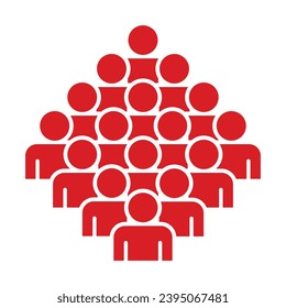 Symbol, people icon. vector file.