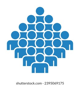 Symbol, people icon. vector file.