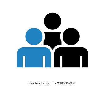 Symbol, people icon. vector file.