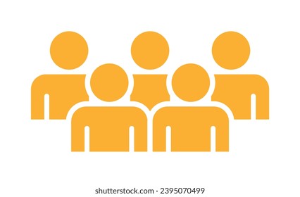 Symbol, people icon. vector file.